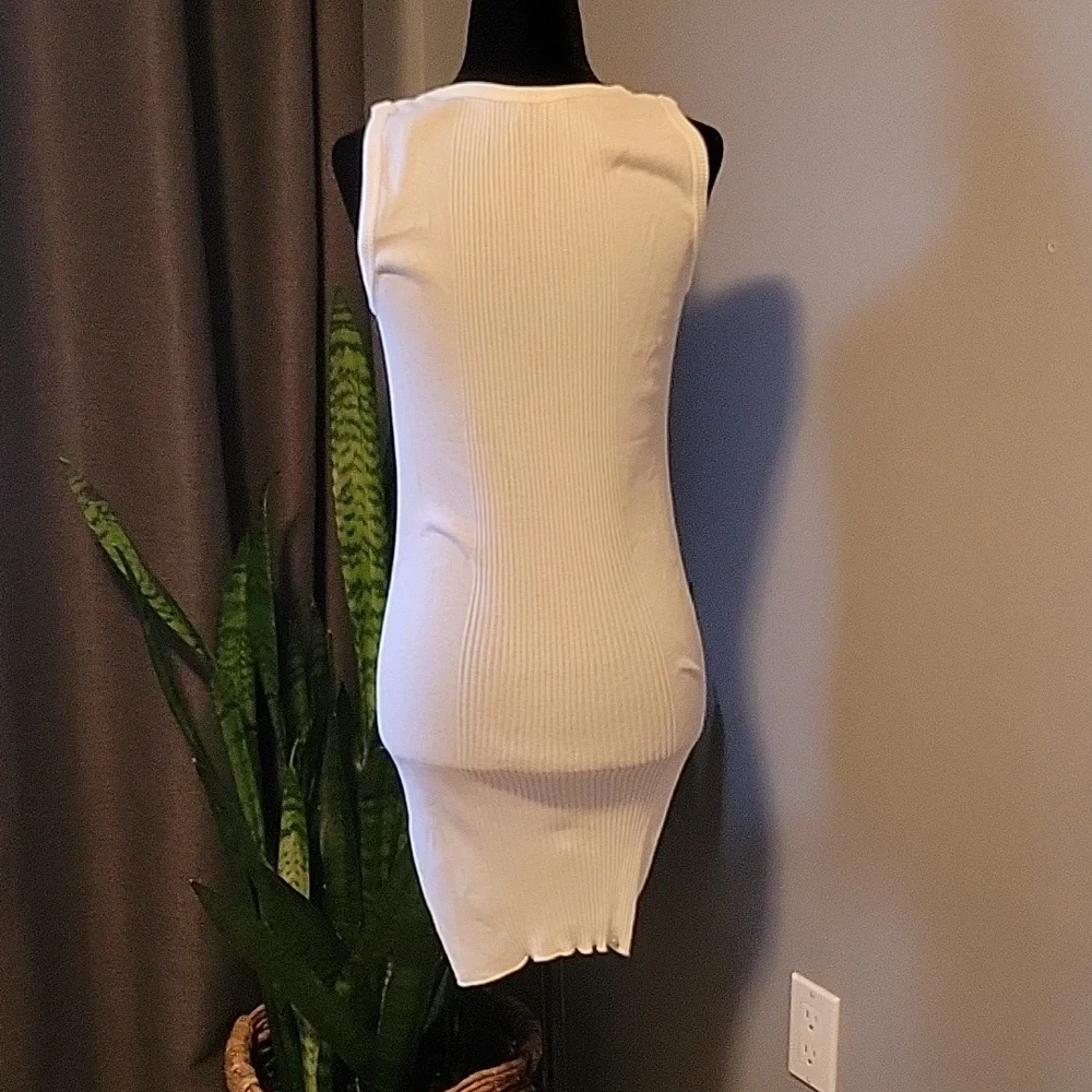 Fendi Bodycon Ribbed Tank Dress - Picture 6 of 8